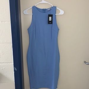 Size M baby blue Fashion Nova dress